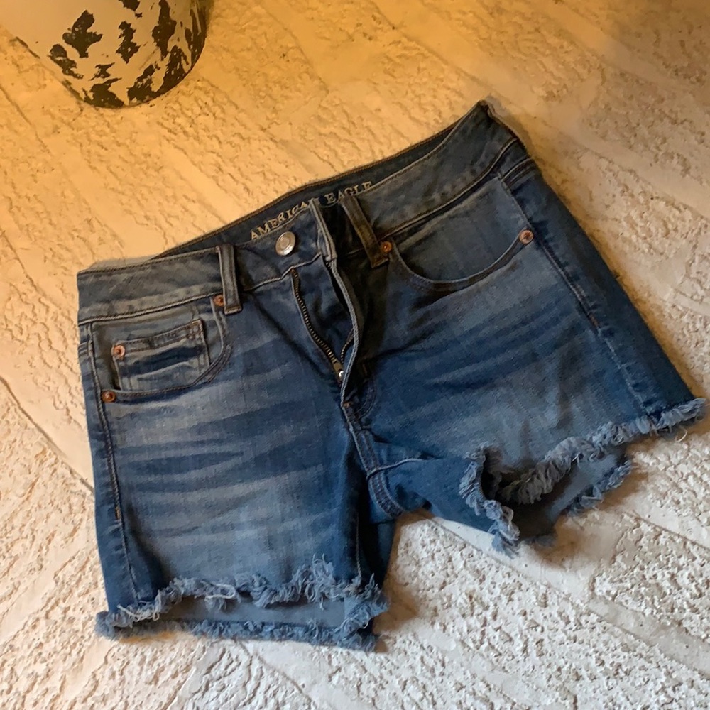 American Eagle midi shorts